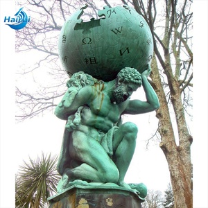 Statue en bronze moulée grandeur nature à prix de gros, sculpture décorative extérieure en métal, artisanat en laiton personnalisé - Product Image 1