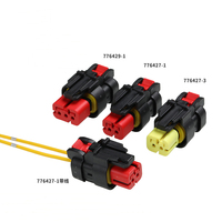 776429-1 Konektor Sensor Kabel Harness Excavator 2-lubang Terminal Konektor Cepat 776523-1 Tahan Air