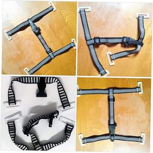 ANT5PPE Sombrero duro extraíble Accesorios universales Cinturón protector Correa de barbilla de 4 puntos para <span class=keywords><strong>casco</strong></span> de seguridad de construcción - Product Image 6