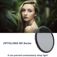 Filtre ND Optolong pour appareil photo, densité neutre Nd2 Nd4 Nd8 Nd16 Nd64 Nd128 Nd256 Nd400 Nd1000, verre 77mm pour la photographie