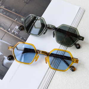 European and American Retro Polarized Sunglasses for Men and Women Trendy UV400 <strong>TAC</strong> Lenses PC Frame Outdoor Use Custom Logo - Product Image 6