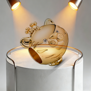 Pulsera de Plata Pura 925 con Cuentas Doradas de los Doce Signos del Zodíaco, <span class=keywords><strong>Bolsa</strong></span> de la Fortuna, Cerdo Dorado, Qilin, Gato de la Suerte - Collar de Cuentas DIY - Product Image 3