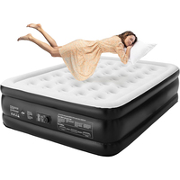 Matelas gonflable avec pompe intégrée Matelas gonflable pliable pour lit de camping