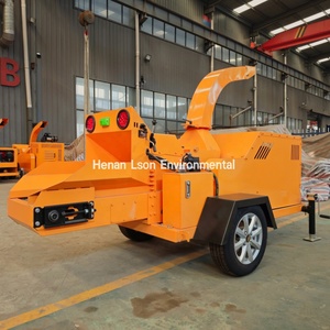 Màu xanh lá cây chất thải Shredder mulch làm cho máy cảnh quan chi nhánh nhỏ chipper cây gỗ Máy Nghiền - Product Image 2