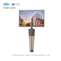 Fabricant de panneaux d'affichage numériques LED pour extérieur, structure en acier, 3*2m