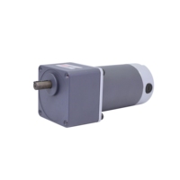 美图90毫米60W 12V 24V 90V 0.3a-2a定制高Torique低噪音长寿命电刷DC齿轮电机Z5D60