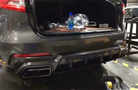 Utilisé pour Maserati Levante amélioré fibre de carbone de haute qualité M-style diffuseur arrière kit de carrosserie complet