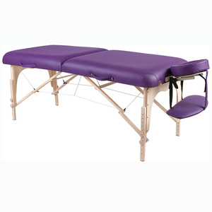 <span class=keywords><strong>Table</strong></span> <span class=keywords><strong>de</strong></span> <span class=keywords><strong>massage</strong></span> professionnelle en bois <span class=keywords><strong>de</strong></span> hêtre violet, réglable en hauteur, <span class=keywords><strong>2</strong></span> <span class=keywords><strong>zones</strong></span>, avec accoudoirs, trou pour le visage et sac <span class=keywords><strong>de</strong></span> transport Oxford - Product Image 2