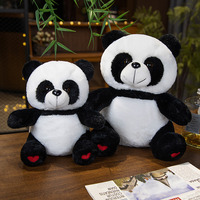 Peluche géante Panda personnalisable en gros avec éclairage LED, rembourrage en coton PP, couleurs et tailles sur mesure pour enfants