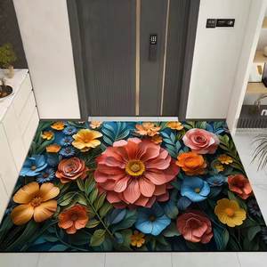 Tapis absorbant à séchage rapide, pliable, antidérapant, grand tapis de sol, tapis de porte en boue de diatomée - Product Image 1