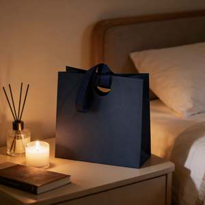 Bolsas de Regalo para Joyería con Logotipo Personalizado, Bolsas de Papel Portátiles de Lujo para Collares y Pendientes, Empaque para Joyería - Product Image 6