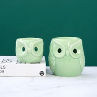 Diffuseur de bougies Hooters moderne Chauffe-bougie chauffe-plat en céramique pour encens, réchaud à cire pour chambre, salon et décoration intérieure