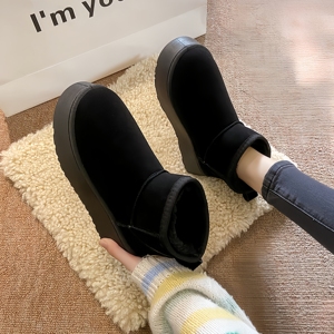 New Fashion Classical Ladies Thick Bottom Shoes <strong>Non</strong> <strong>Slip</strong> Large Cotton Warm Comfortable Snow <strong>Boots</strong> - Product Image 5