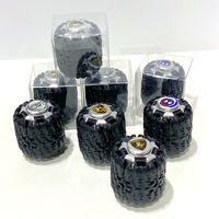 Gyroscope à doigts en plastique ABS, roue de voiture avec roulement métallique, jouet anti-stress, cadeau EDC pour garçons - Vente chaude