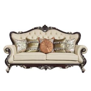 2019 neue Kommende 1 + 2 + 3 Vollen Satz Neue Modell Holz Carving Sofa Sets - Product Image 2