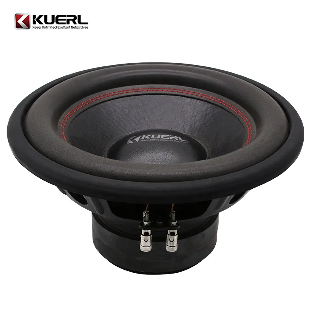 Altavoz profesional de graves puros para coche, subwoofer con doble bobina, potencia máxima de 12 pulgadas, 2600W, venta al por mayor de fábrica