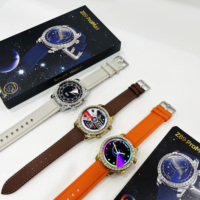 Z89 PRO MAX montre intelligente ronde magnifique luxe Fitness Tracker bracelet durable bande brique monté Sport montre intelligente pour femme