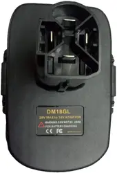 Adaptador de batería DM18GL para Milwaukees 18V y para DeWalts Convertidor de batería de litio de 18V solo para batería Craftsman de 19,2 voltios - Product Image 2