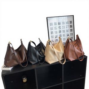 Bolso de Gran Capacidad para Mujer, Estilo 2025, para Oficina y Viajes, Bandolera Retro de Moda con Dos Correas y Cierre de Cremallera - Product Image 1