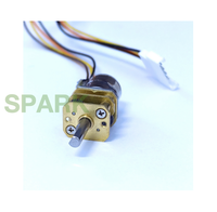 Moteur pas à pas miniature 5V DC 10BY, rapport de réduction 1/100, couple élevé 300g.cm, contrôle bipolaire pour serrure intelligente