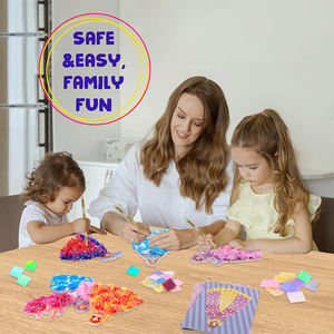 Poke in arte fai da te disegno educativo regali di arte artigianale senza pasticci per ragazze - Product Image 6