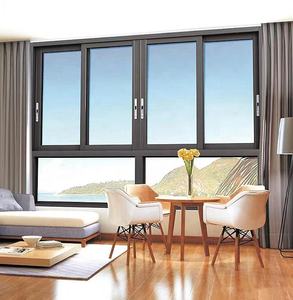 Ghana grille anti-cambrioleur métallique <span class=keywords><strong>coulissante</strong></span> pour népal <span class=keywords><strong>baie</strong></span> vitrée impact ouragan preuve bois des fenêtres en aluminium nigeria <span class=keywords><strong>prix</strong></span> - Product Image 3