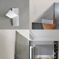 Nouvelle grille blanche Anti-lumière ALR rideau 120 pouces projecteur écran maison bureau film éclaircissant tissu de Projection Portable