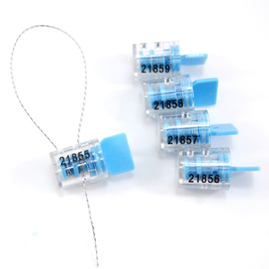 Twist nhựa mét con dấu dây dẫn con dấu điện an ninh nước làm xáo trộn khí mét khóa với dây thép không gỉ - Product Image 1