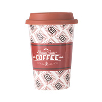Offre Spéciale : Tasse en céramique d'occasion noire avec couvercle, mug en porcelaine 2026