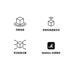 มาร์แชล เฮสตัน ซับ 200 ซับวูฟเฟอร์ไร้สายบลูทูธโฮมเธียเตอร์ 2.1 แชนแนล - Product Image 5