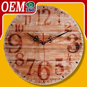 MDF personalizzato in legno Design nordico soggiorno quarzo silenzioso grande arredamento per la casa orologi da parete moderni relojes horloge