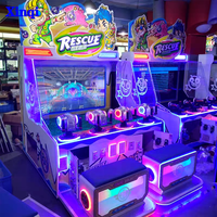 Machine de jeu de tir aquatique à monnayeur pour 4 joueurs, modèle « Crisis Rescue », avec système de rédemption de tickets, en promotion directe usine