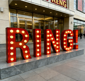 Insegna Luminosa LED 3D Personalizzata a Forma di <span class=keywords><strong>Lettere</strong></span> Giganti 'Love', Autoportante, per Matrimoni e Decorazioni per Feste - Product Image 5