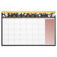 Bloc rappel calendrier affirmation couvre conceptions calendriers promotionnels de bobine avec calendrier de bureau d'art d'impression quotidienne islamique