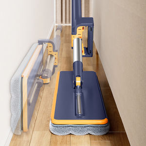 热卖多功能木地板瓷砖墙壁平拖把家用免洗拖把干湿两用清洁地板拖把 - Product Image 4