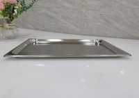 GN-Behälter in voller Größe 304, 20 mm Tiefe, rechteckiges Metalltablett für Hotelbuffets und Cateringbedarf