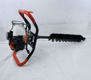 เครื่องเจาะดินแบบใช้น้ำมันเบนซิน 52 ซีซี เครื่องเจาะหลุมลึกสำหรับตอกเสาเข็ม - Product Image 6