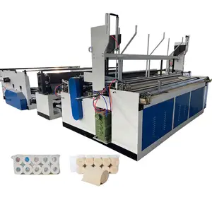 2024 venda imperdível máquina de rebobinagem de rolo de papel higiênico máquina de corte para fazer toalha de cozinha