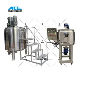 1000 Liters Liquid Mixing Tank Stainless Steel For Cosmetics Homogenizing