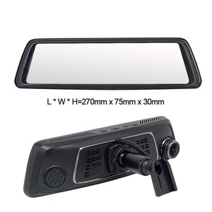 Macchina fotografica speciale 4 camme 10 pollici Touch Cam Dash Cam ADAS Android 4G specchietto retrovisore telecamera registratore - Product Image 2