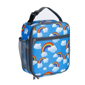 Sacs isothermes portables en non-tissé grand format pour le déjeuner, avec impression de logo, cadeau promotionnel - Product Image 6