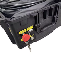 Machine de nettoyage au laser pulsé portable 1064 nm pour le bois, la pierre et le verre, nettoyage multi-puissance à haute vitesse, élimination de la rouille, de la peinture, de l'huile et de la saleté