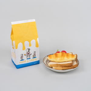 ถุงกระดาษคราฟท์สำหรับบรรจุภัณฑ์ขนมปังบาแกตต์ คุกกี้ แซนวิช อาหารเบเกอรี่ สีขาว เป็นมิตรกับสิ่งแวดล้อม ยี่ห้อ <span class=keywords><strong>Pando</strong></span> พร้อมหน้าต่าง - Product Image 4