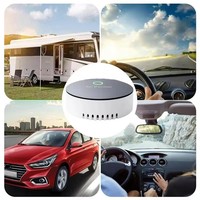 Stérilisateur d'air pour voiture Purificateur d'oxygène Usb Générateur d'ozone Purificateur d'air Filtre à fumée Gadgets intelligents Fournitures pour voiture