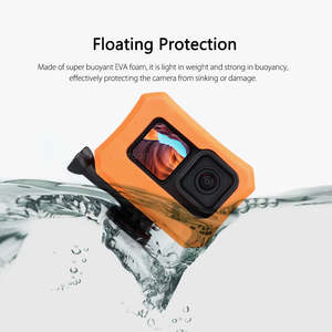 Funda protectora flotante para <span class=keywords><strong>GoPro</strong></span> Hero <span class=keywords><strong>11</strong></span> 10 9 Black 8 Camera Orange <span class=keywords><strong>Floaty</strong></span> Case para <span class=keywords><strong>Gopro</strong></span> Accesorios Buceo Surf - Product Image 6