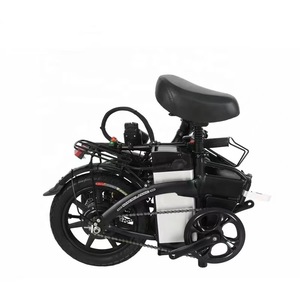 Vélo électrique pliable 14 pouces avec moteur sans balais et batterie au lithium pour trajets quotidiens - Product Image 2
