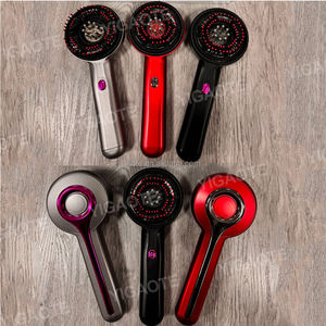 Masajeador eléctrico de mano para cuero cabelludo, terapia de luz roja infrarroja, cepillo para el cabello, masaje relajante, peine, masajeador de cabeza - Product Image 2