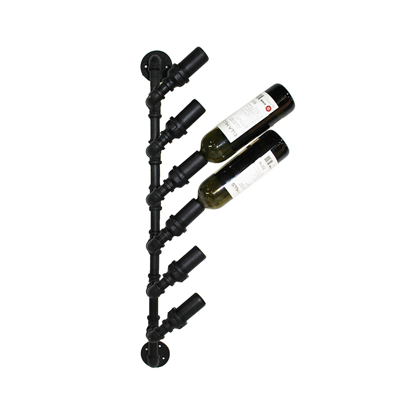 Винный Стеллаж с 6 отверстиями в современном художественном стиле для бара, дома и салона