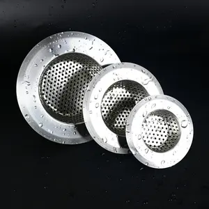 Tappo di scarico dell'acqua in acciaio inossidabile cucina bagno doccia pulizia filtro a rete Fine e filtro per lavello