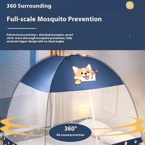 <span class=keywords><strong>Mosquitera</strong></span> <span class=keywords><strong>para</strong></span> el hogar Mongol de 8 camas y 1 metro con soporte de tienda de texto plegado, instalación antimosquitos gratis <span class=keywords><strong>para</strong></span> 5 dormitorios - Product Image 3